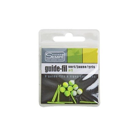 Guide fils Vert-Jaune-Gris