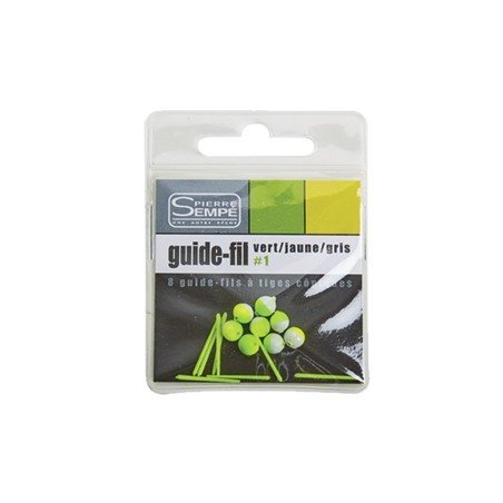 Guide fils Vert-Jaune-Gris