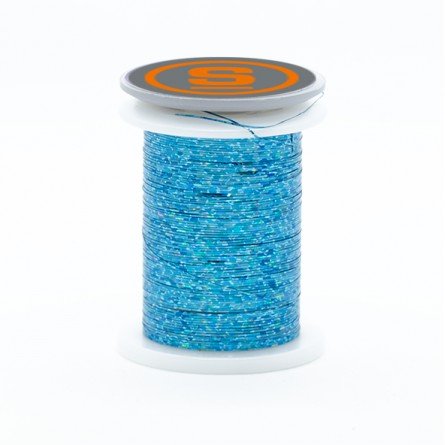 Holo Flat Tinsel - Sky Blue