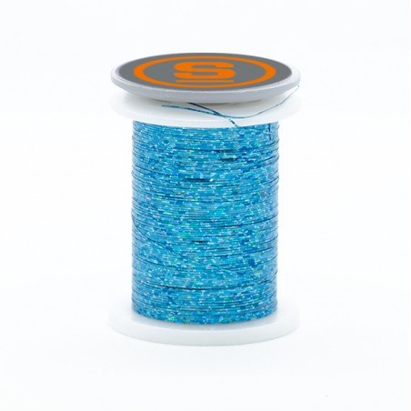 Holo Flat Tinsel - Sky Blue