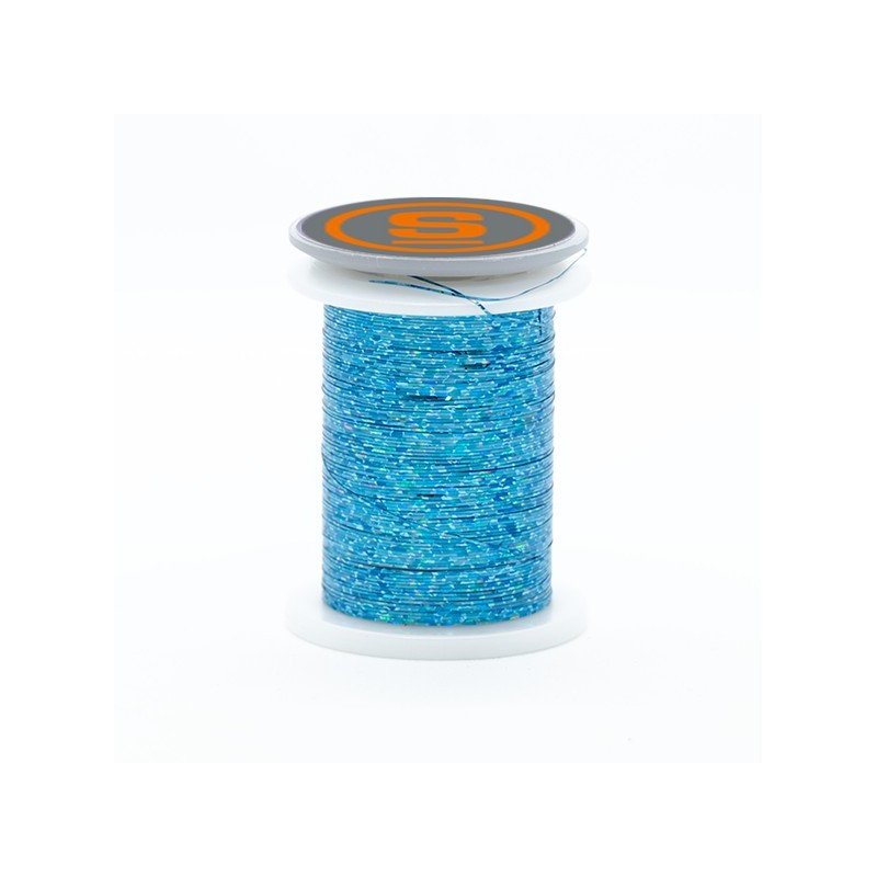Holo Flat Tinsel - Sky Blue