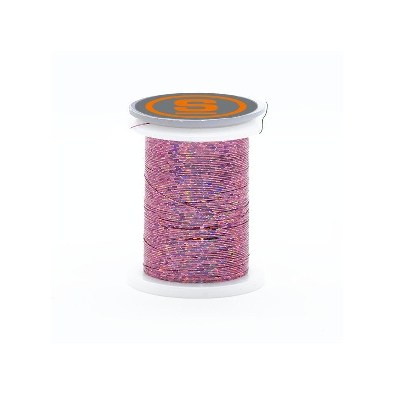 Holo Flat Tinsel - Pink