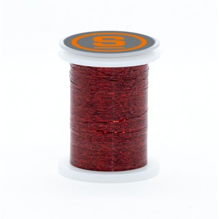 Holo Flat Tinsel - Red