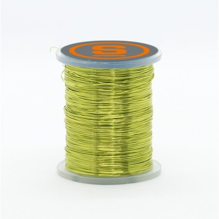 Fil de cuivre 0,2mm - Chartreuse