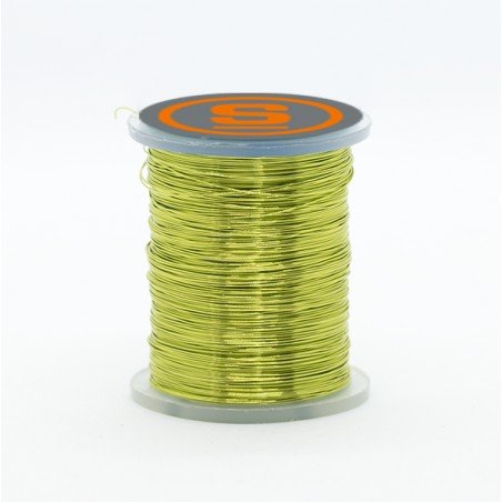 Fil de cuivre 0,2mm - Chartreuse