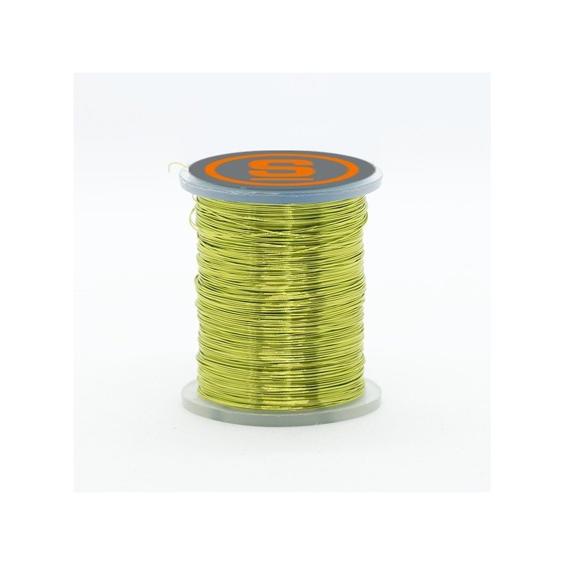 Fil de cuivre 0,2mm - Chartreuse