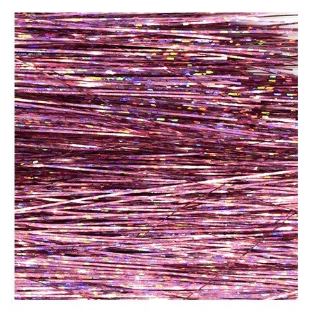 Flashabou Holo Tinsel pink
