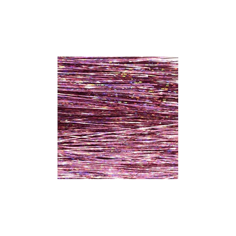 Flashabou Holo Tinsel pink