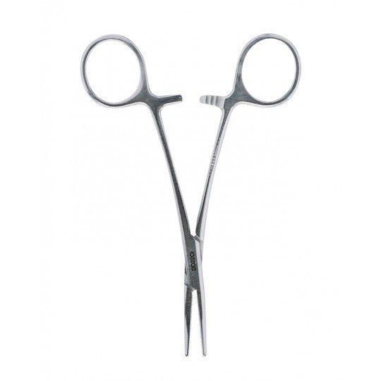 Forceps - Pince à clamper courbe