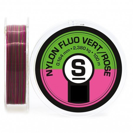 Hilo fluo Verde-Malva