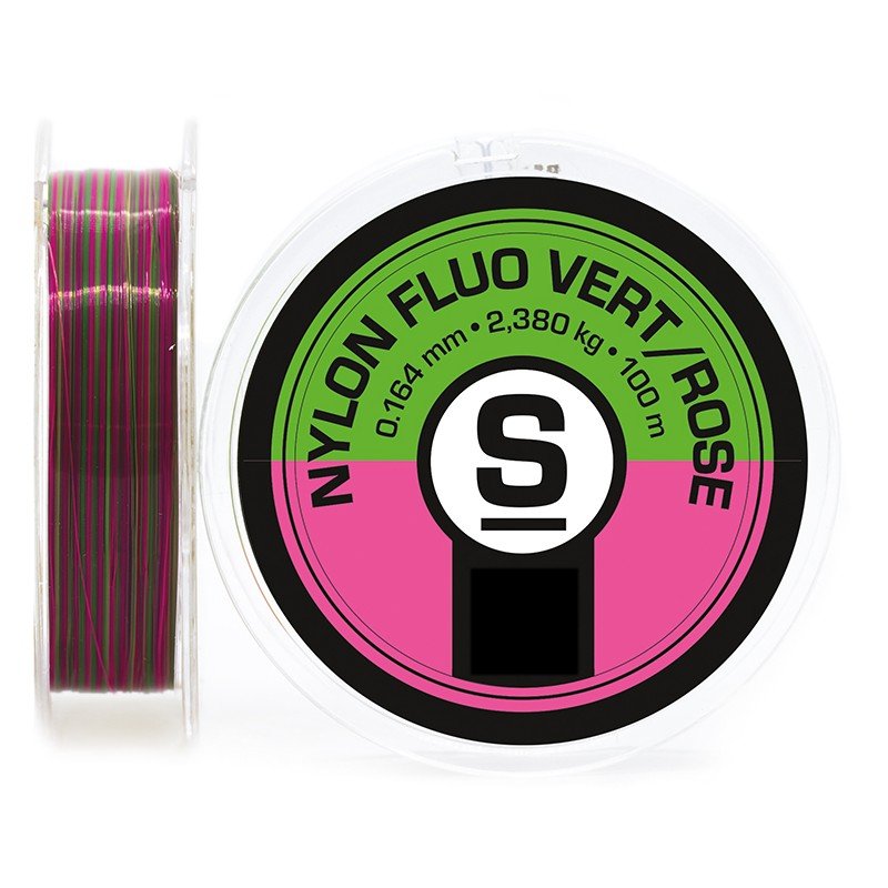 Hilo fluo Verde-Malva