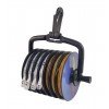 Nylon and fluorocarbon reel holder/dispenser